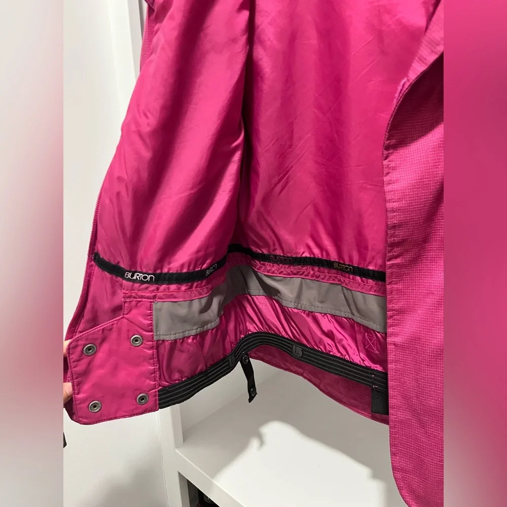 Burton Dry Ride Women's Fuchsia Snowboard Ski Jacket small magenta - Picture 9 of 14